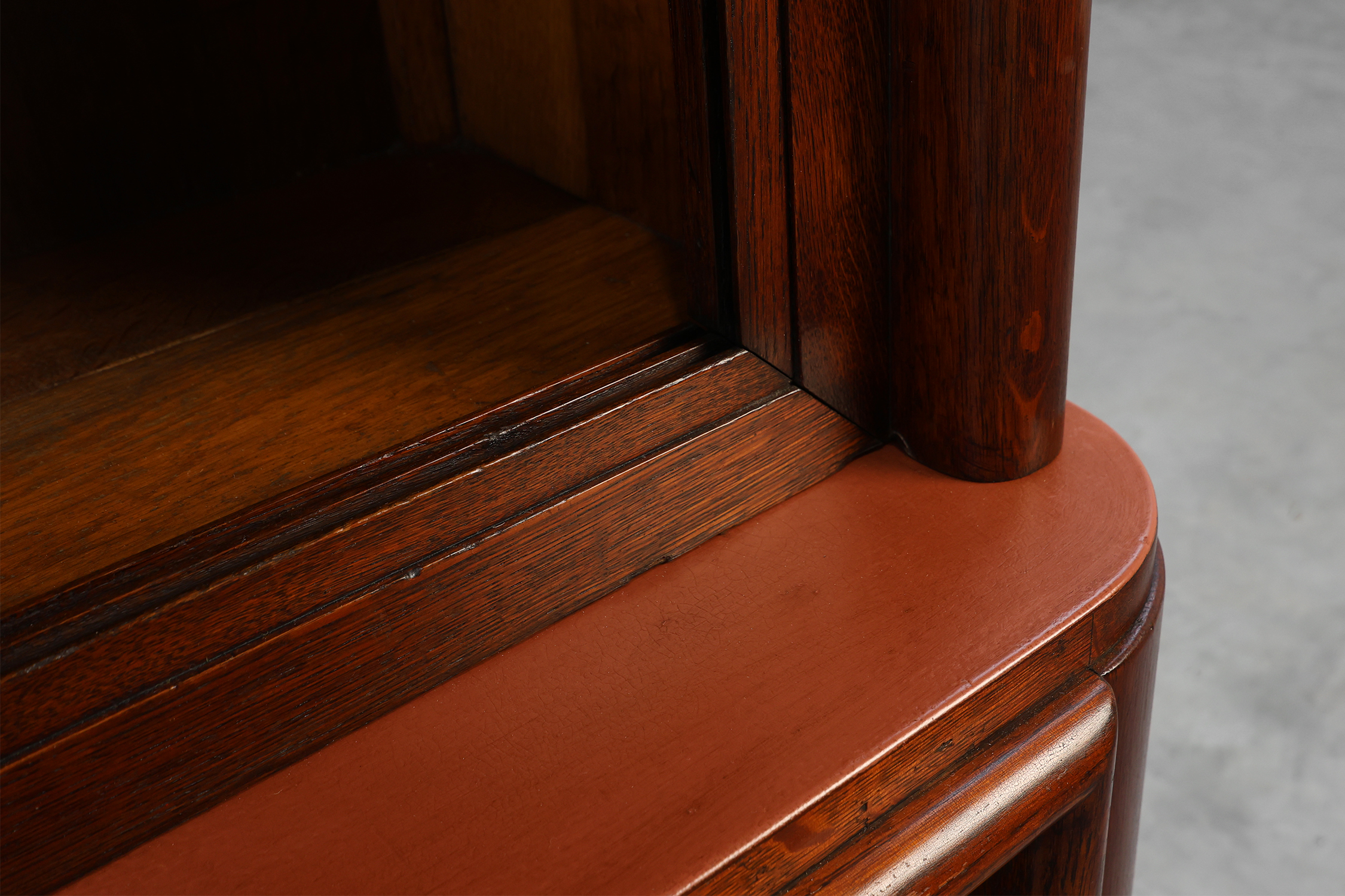 Large Art Deco Apothecary Cabinet Attr. to De Coene, Belgium ca. 1920thumbnail